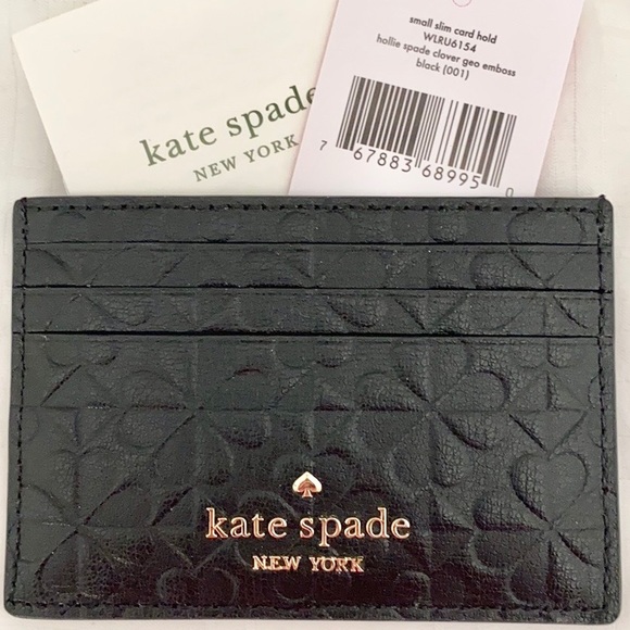 kate spade Handbags - Kate Spade Hollie Spade Clover Slim Card Holder